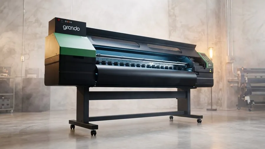 Grando solvent large-format printer for flex and backlit media at GDMR Trivandrum