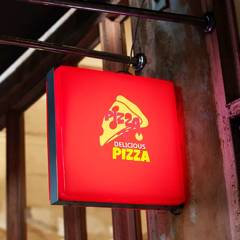 Pizza Store Signage by GDMR Foundation