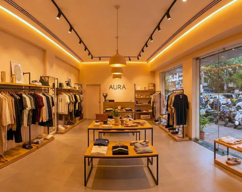 Retail store interior and visual merchandising by GDMR