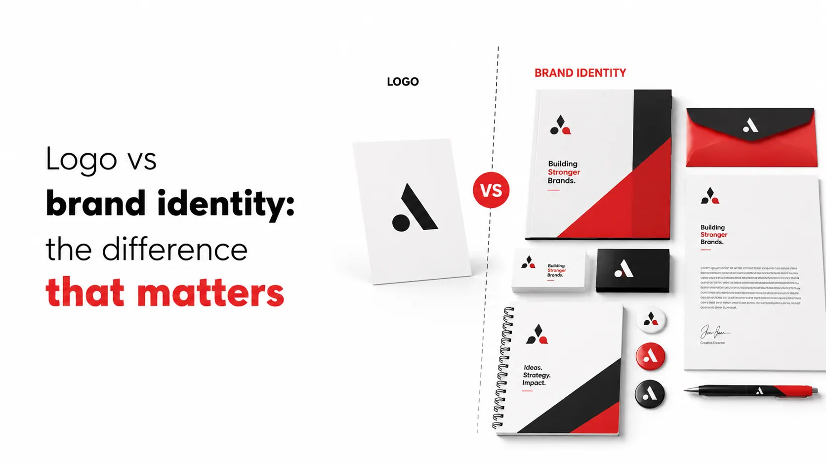 Logo vs brand identity: the difference that matters