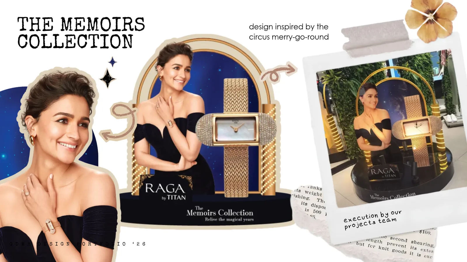 The Memoirs Collection focal point for Titan · Raga by GDMR